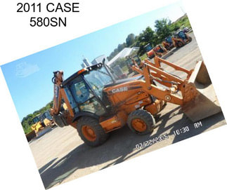 2011 CASE 580SN