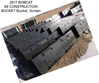 2017 BOBCAT 84\