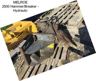 MELROE 2500 Hammer/Breaker - Hydraulic