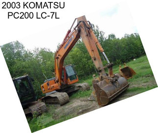 2003 KOMATSU PC200 LC-7L