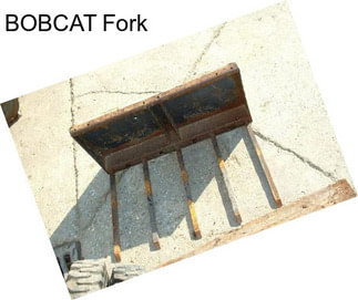BOBCAT Fork