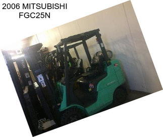 2006 MITSUBISHI FGC25N