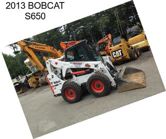 2013 BOBCAT S650