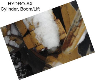 HYDRO-AX Cylinder, Boom/Lift
