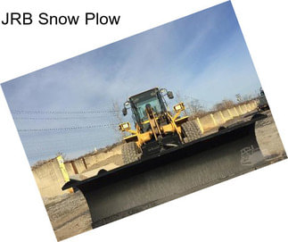 JRB Snow Plow