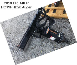 2018 PREMIER HO19PHD20 Auger