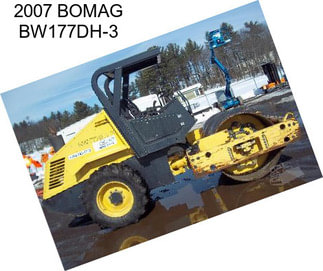 2007 BOMAG BW177DH-3