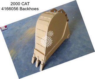 2000 CAT 4166056 Backhoes