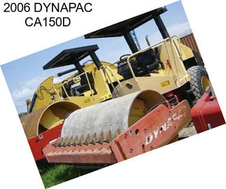 2006 DYNAPAC CA150D