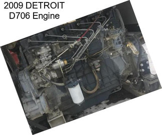 2009 DETROIT D706 Engine