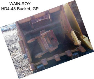 WAIN-ROY HD4-48 Bucket, GP