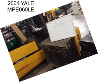 2001 YALE MPE060LE