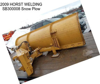 2009 HORST WELDING SB300008 Snow Plow