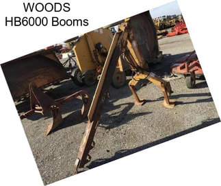 WOODS HB6000 Booms