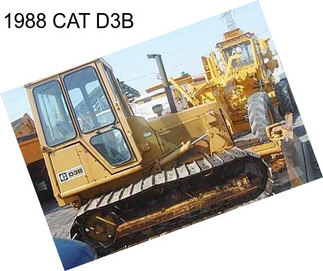 1988 CAT D3B