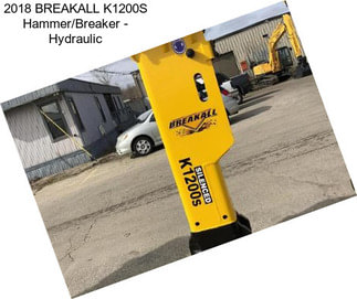 2018 BREAKALL K1200S Hammer/Breaker - Hydraulic