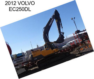 2012 VOLVO EC250DL