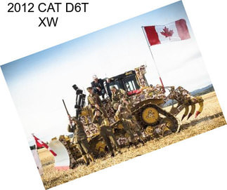 2012 CAT D6T XW