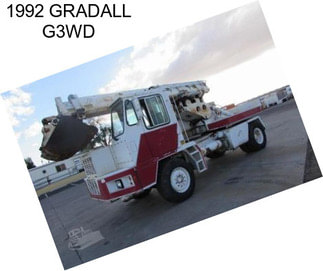 1992 GRADALL G3WD