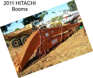 2011 HITACHI Booms