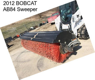 2012 BOBCAT AB84 Sweeper