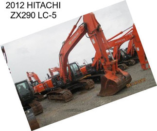 2012 HITACHI ZX290 LC-5