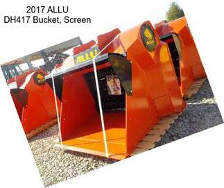 2017 ALLU DH417 Bucket, Screen