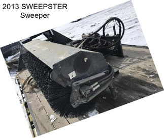 2013 SWEEPSTER Sweeper