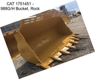 CAT 1751451 - 988G/H Bucket, Rock