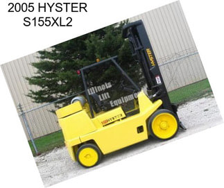 2005 HYSTER S155XL2