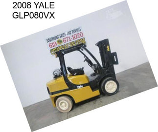 2008 YALE GLP080VX