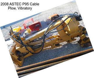 2008 ASTEC P95 Cable Plow, Vibratory