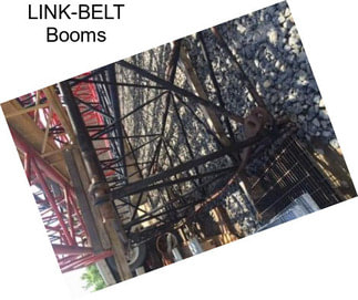LINK-BELT Booms