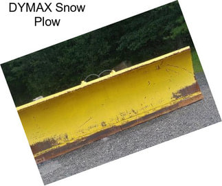 DYMAX Snow Plow