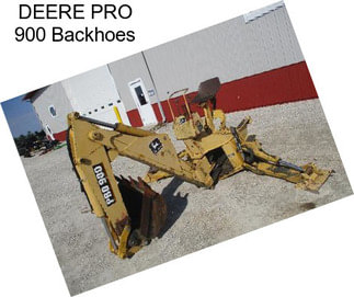 DEERE PRO 900 Backhoes