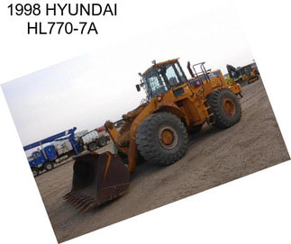 1998 HYUNDAI HL770-7A