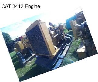 CAT 3412 Engine