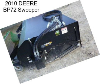 2010 DEERE BP72 Sweeper