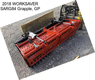 2018 WORKSAVER SARG84 Grapple, GP