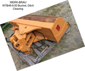 WERK-BRAU WTB48-8.50 Bucket, Ditch Cleaning