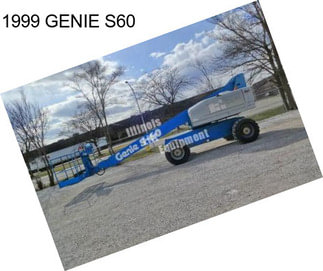 1999 GENIE S60