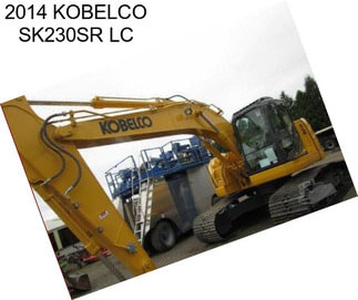 2014 KOBELCO SK230SR LC