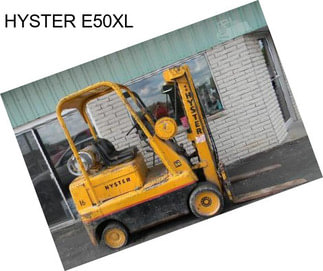 HYSTER E50XL