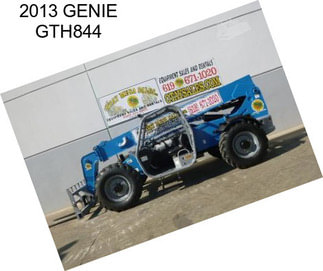 2013 GENIE GTH844