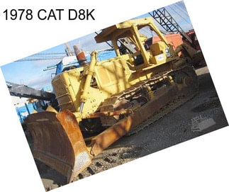 1978 CAT D8K