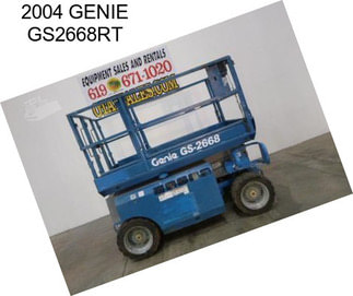 2004 GENIE GS2668RT