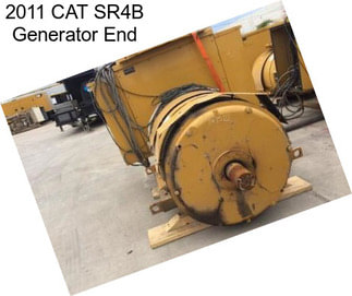 2011 CAT SR4B Generator End