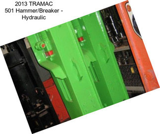 2013 TRAMAC 501 Hammer/Breaker - Hydraulic