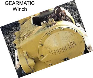 GEARMATIC Winch