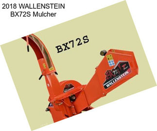 2018 WALLENSTEIN BX72S Mulcher